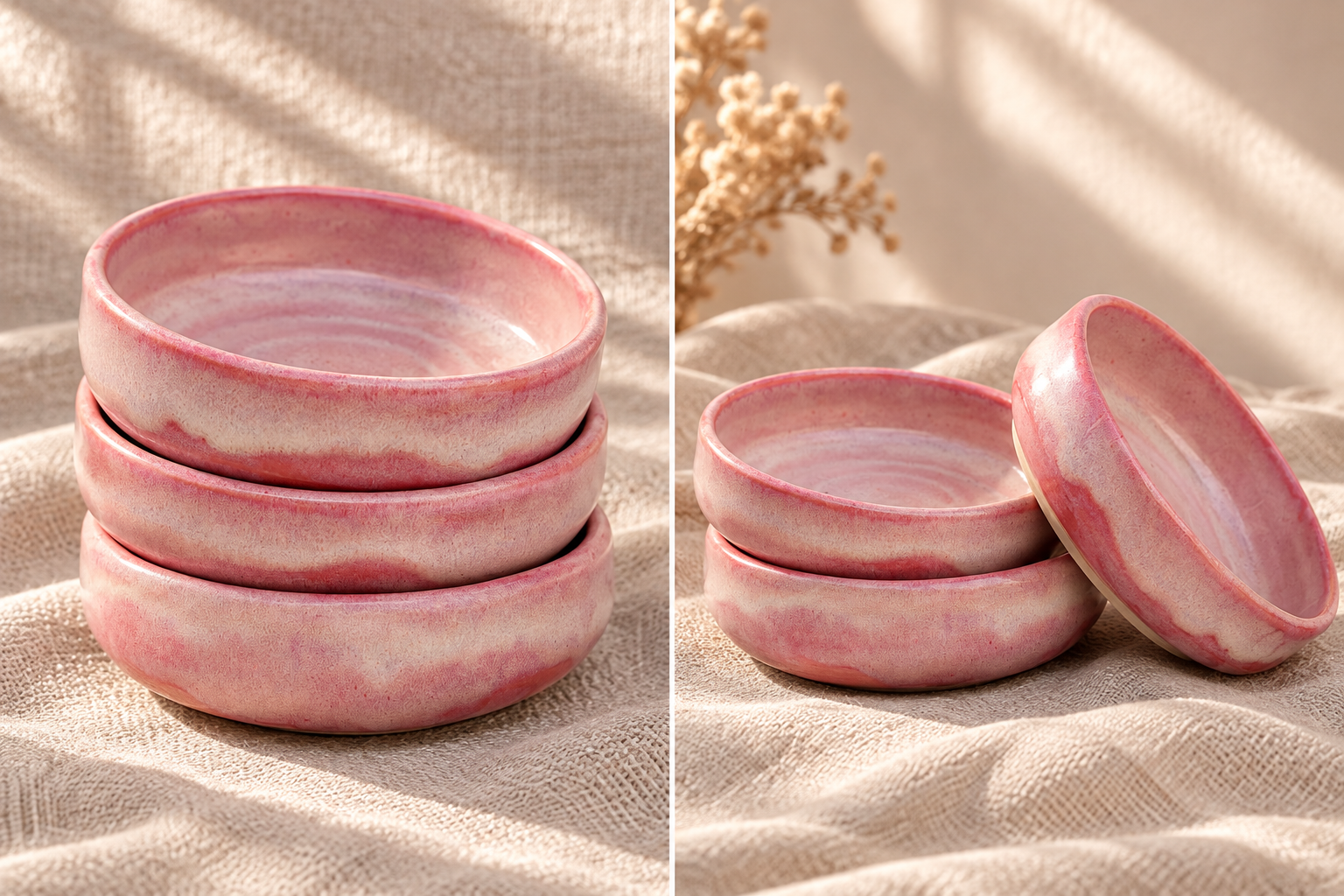 Ceramic Trinket Holder - Blush