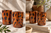 Hand-Painted Tortoise Tumbler